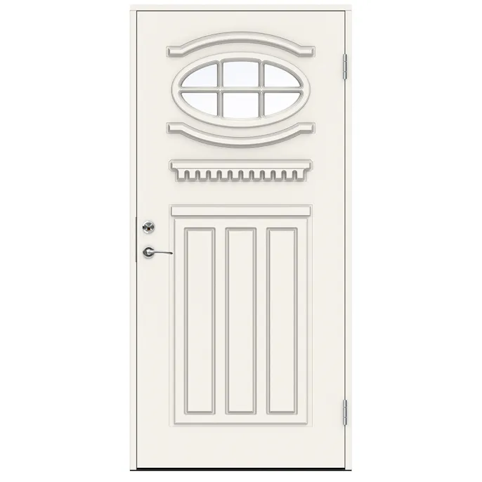 Swedoor ytterdr med sidefelt Swedoor ytterdr med sidefelt