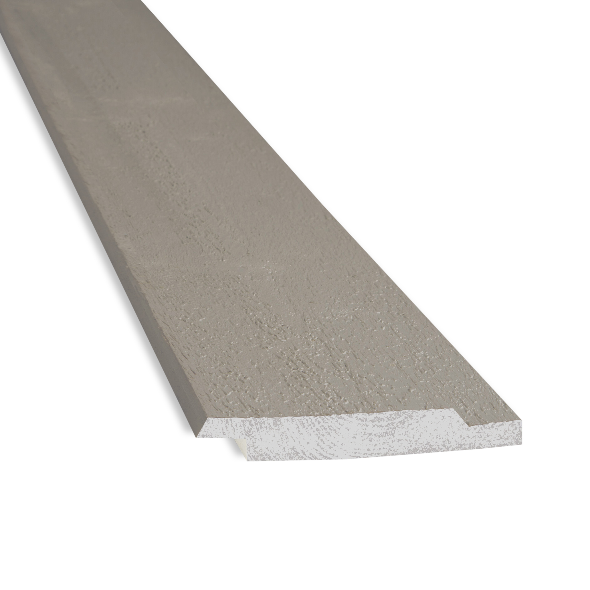 Ytterpanel Södra Fals spårpanel Fasad Kant 22x145 mm Mellanstruken Längd: 4,8 meter, Färg: Ljusgrå, NCS: SS2000-N