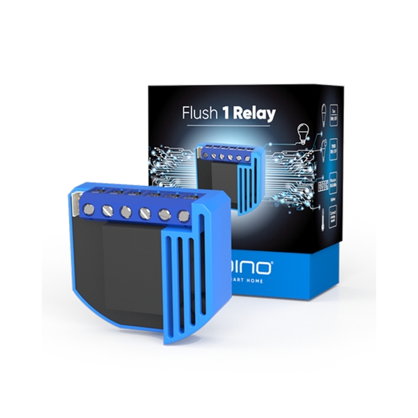 Inbyggnadsrelä Qubino 1 Kanal Flush 1 Relay