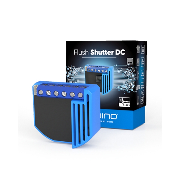 Inbyggnadsmodul Qubino För Rullgardiner Flush Shutter DC